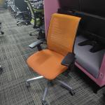 hfc-steelcase think v2 office chair Orange fabric 2018