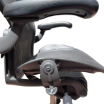 hfc-aegb Herman miller aeron chair with headrest size B classic graphite color fully loaded