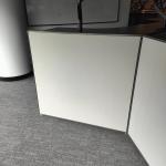 hfp partition w120 x h120cm thk40mm used furniture divider