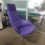 hfc-Arper armchair synthetic leather lounge chair