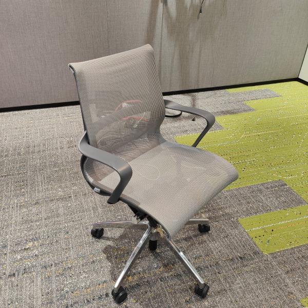 hfc-comfort full mesh meeting chair grey