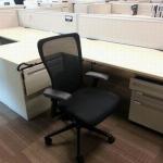 hfc-haworth zody chair full black color resale