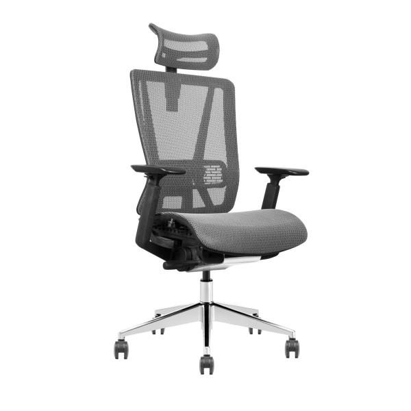 hfc-ht1 full mesh ergonomic director chair with headrest 3D