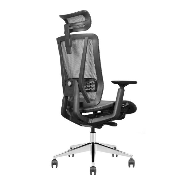 hfc-ht1 full mesh ergonomic director chair with headrest 3D