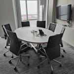 hfc-Vac5 Vitra leather chair AC 5 work used