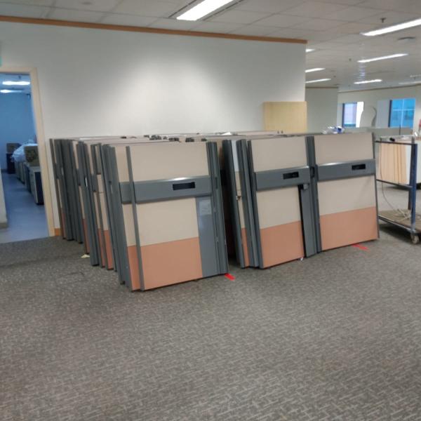 hfr-office furniture relocate partiton for sale w90 x 125cm
