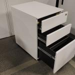 hfs-brand new metal mobile pedestal 2d1f