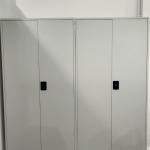 hfs-steel used metalcupboard filing cabinet 90x45x180cm