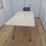 HFT-6Pax Meeting Table Wooden 180x90cm