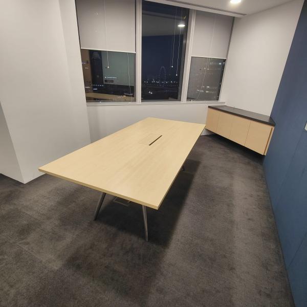 hft-conference table 200x100cm maple