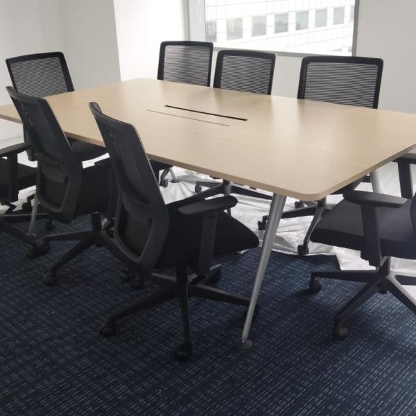 hft-conference table 240x120cm maple