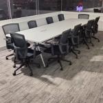 HFT-10 Seater Conference Table 360x120cm White
