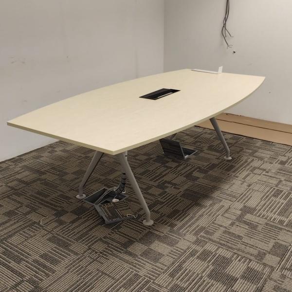 hft used conference table boat shop 240x120cm