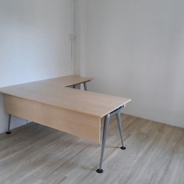 hft-herman miller used abak desk L shape table