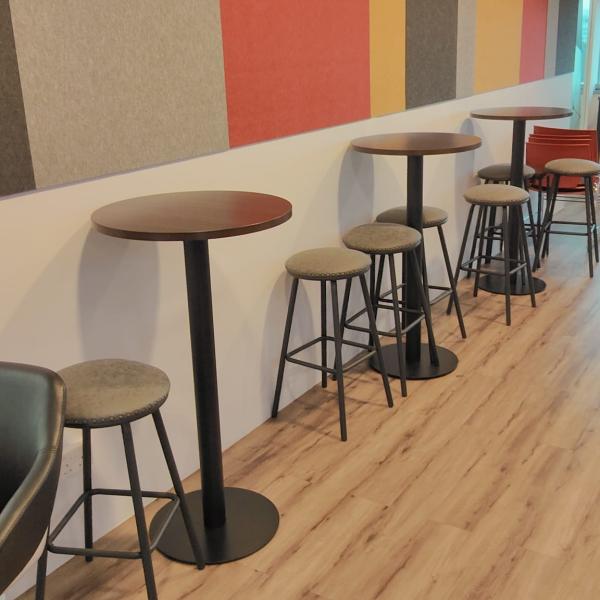 hft-pantry furniture high table with 2 nos high stool