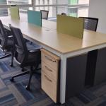 hfw 120x60cm 6in1 workstation like new office furniture resale