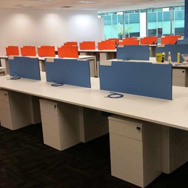 hfw-150x75cm desking system used IT office furniture