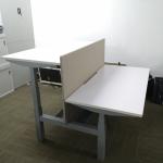 hfw-Haworth height adjustable workstation HAT 150x75cm used