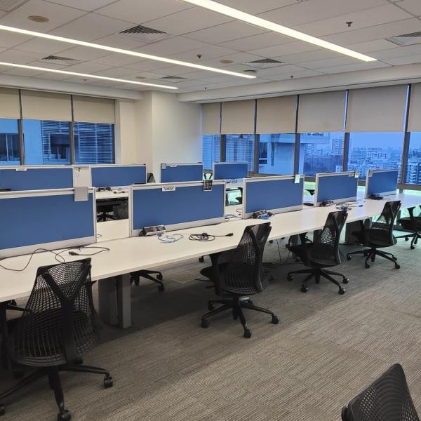 hfw-herman miller system workstation 150x75cm used