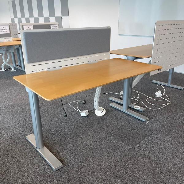 hfw-kinnarps electric height adjustable HAT desk 160x80cm used