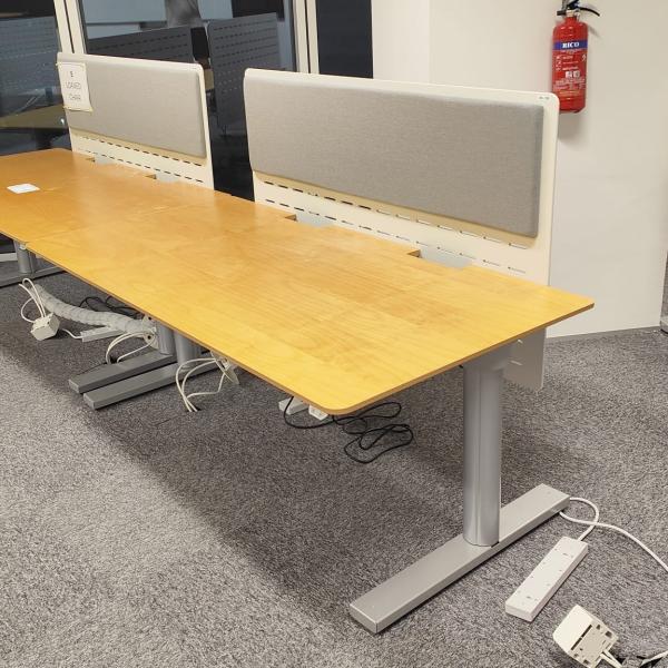 hfw-kinnarps electric height adjustable HAT desk 160x80cm used