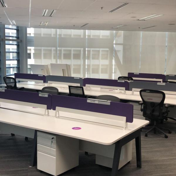 hfw-stc150 steelcase workstation 150x75cm used system furniture 20