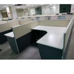 hfw-system furniture 150cm L shape workstation resale