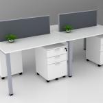 hfw-uh120 4in1 desking system 120x60cm with table top divider