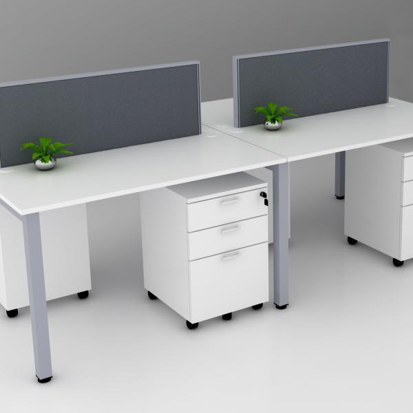hfw-uh120 4in1 desking system 120x60cm with table top divider