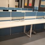 hfw uh45partition workstation 150x75cm resale