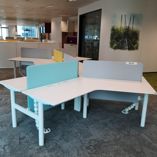 hfw v120 workstation 3in1 office furniture resale