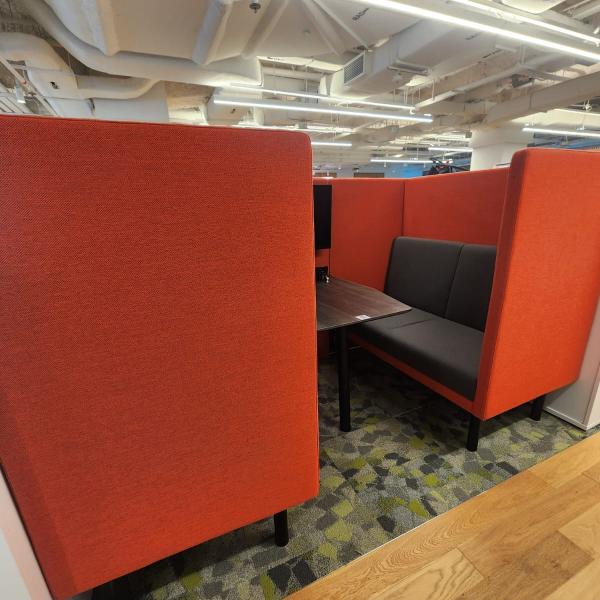 hfw work pod 240x120cm red