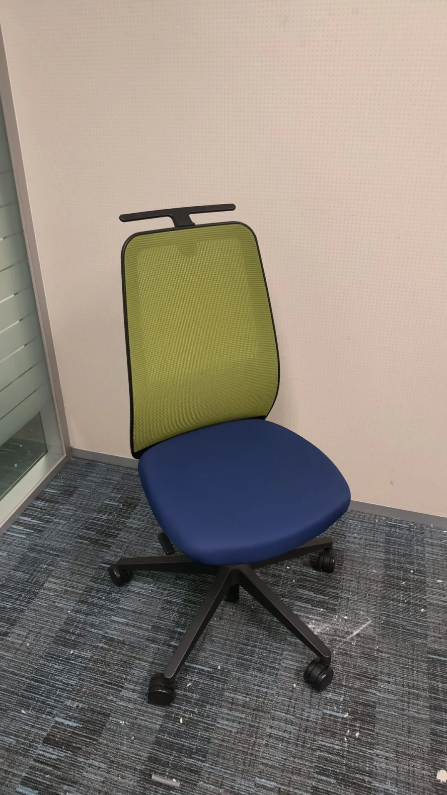 Green Mesh with Black Frame Chairs Personality by Steelcase