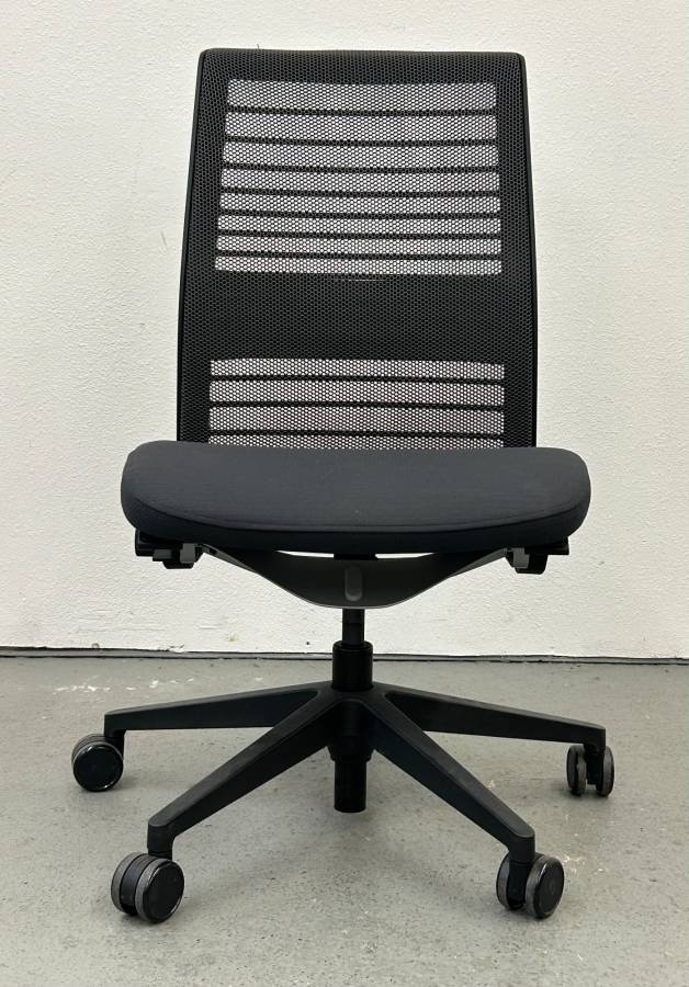 Steelcase Think V2 Armless Office Chair Grey Color